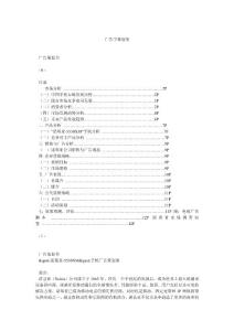 廣告學策劃案