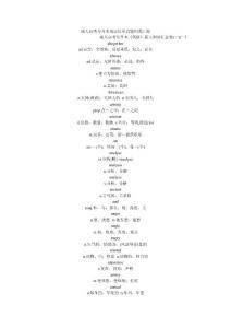 成人高考專升本英語歷年真題歸類匯編