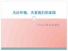 EXCEL图表的选择与建立 课件