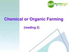 chemical or organic farming