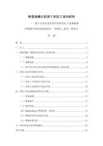 2-7  新型城鎮(zhèn)化視角下農(nóng)民工流向研究