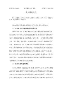 *ST威达重要公告信息资料集