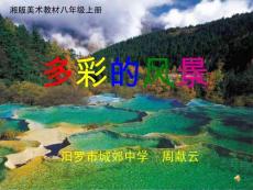 多彩的风景