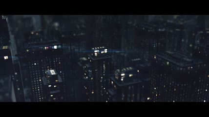 三维立体元素拼成的城市