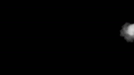 屏幕左上角缓慢流出团团白色烟雾.mov