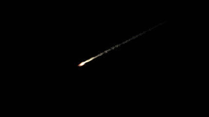 右上角快速飞入流星效果
