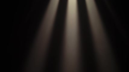屏幕正上方射下三道光束素材