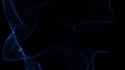 暗室中绚丽光影素材