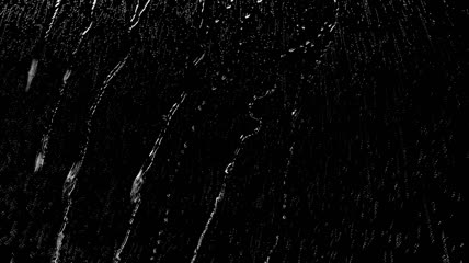 雨水顺着玻璃滑下素材