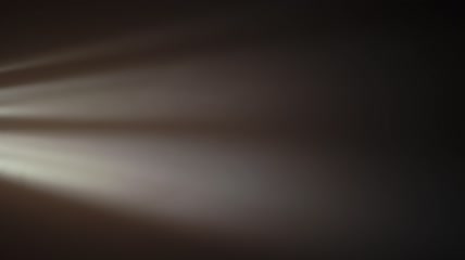 屏幕左侧射出多道光线并缓慢移动