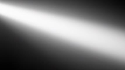 光线从左上角射下并逐渐变宽