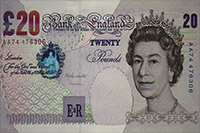 英镑国外货币面额钞票
