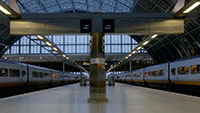 英国法国城市风景风光掠影 地铁站 火车桥梁街道车流视频素材