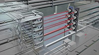 热核聚变实验室试验高能核反应3d三维动画视频素材