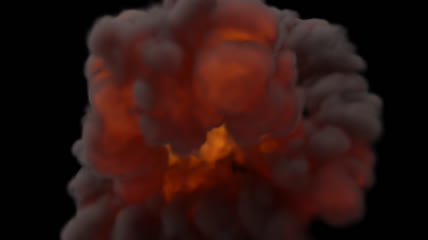 火焰爆炸燃烧特效素材