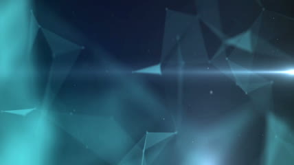plexus点线蓝色科技背景