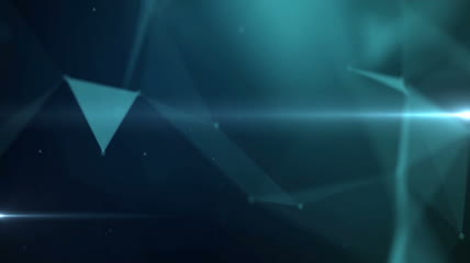 plexus点线蓝色科技背景