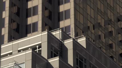 城市建筑物空镜头视频素材