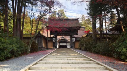古代建筑日本寺庙实拍