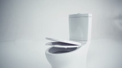 卫浴马桶产品住房室内厕所装修实拍视频素材