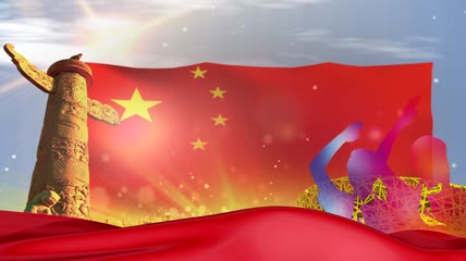 少年强伴奏视频朗诵led背景视频