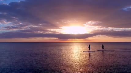 山川湖泊自然风光视频素材