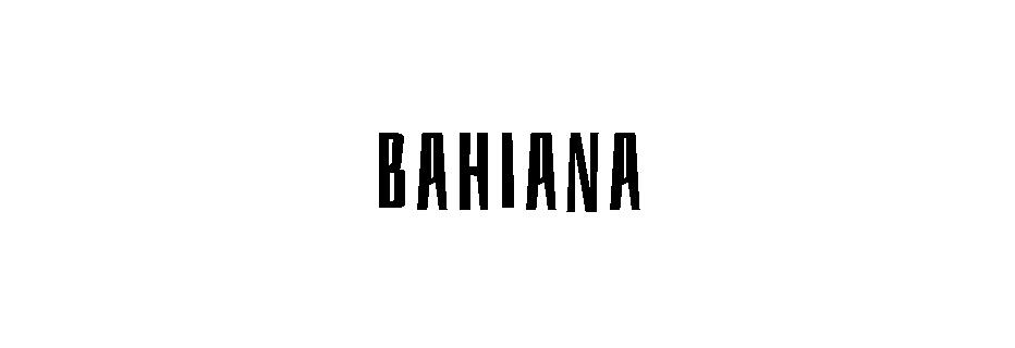 Bahiana字体