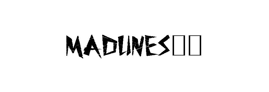 MadLines字体