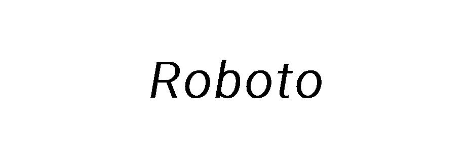 Roboto字体