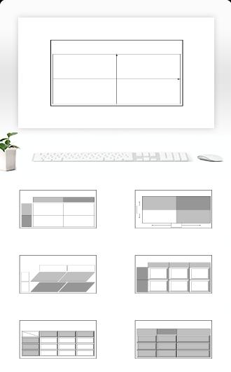 ppt图示-表格型