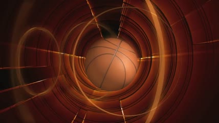 旋转的篮球