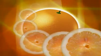 旋转的橘子