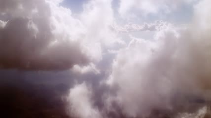 大气天空场景电影开场视觉动态云层镜头移动高清视频实拍
