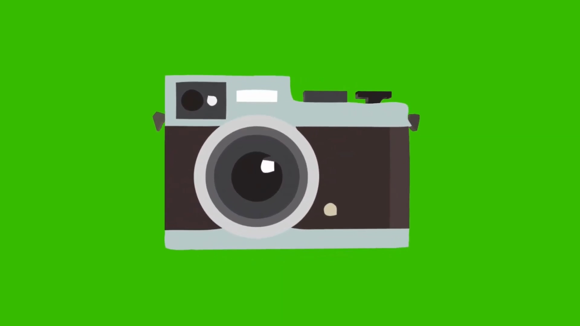 绿幕视频素材数码相机