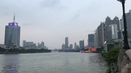 广州珠江延时摄影