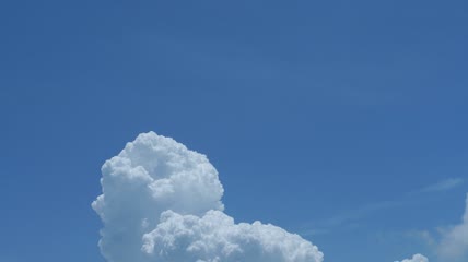 云彩天空云朵蓝天延时