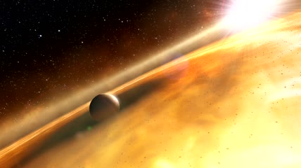 系外行星北落师门轨道 Exoplanet orbiting Fomalhaut高清视频素