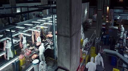 48.4K肉食品加工厂屠宰场猪肉