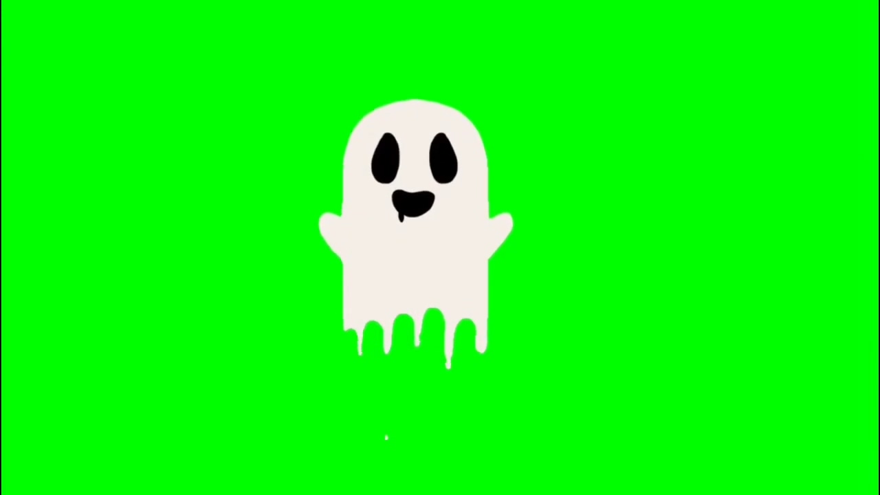 绿幕视频素材幽灵