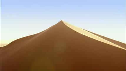 沙漠 沙丘 沙尘暴 风蚀 壮观景色沙漠镜头捕捉高清视频实拍 (5)
