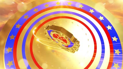 三维大气公安军警片头1
