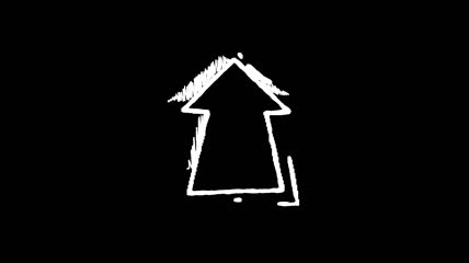 卡通箭头边框栏 字幕条