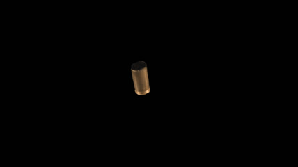 酷炫3D旋转子弹壳
