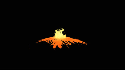 火山爆发 火山岩浆