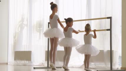 儿童芭蕾舞练习