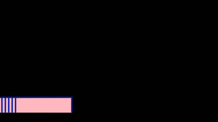 蓝粉条字幕条 透明通道