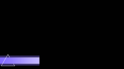 紫色渐变字幕条 透明通道