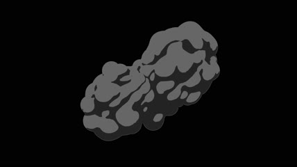 爆炸卡通特效 透明通道