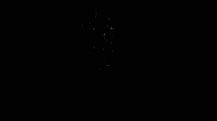 火花光束 烟花 火花四射 透明通道
