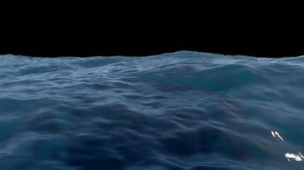 水面浮沉 气泡 透明通道